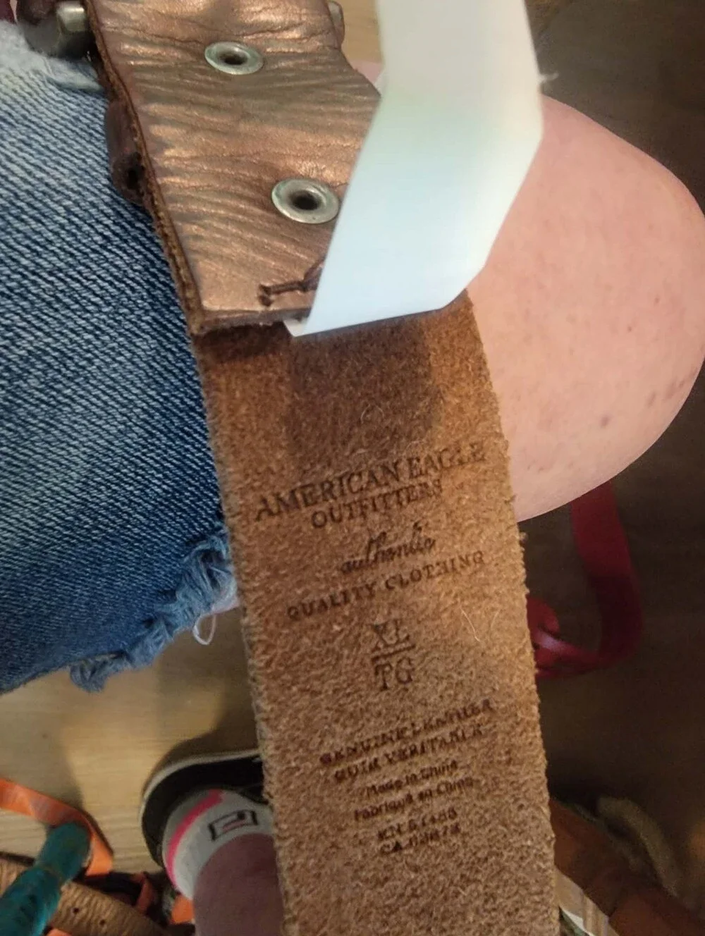 American Eagle Outfitters Size XL Leather Belt